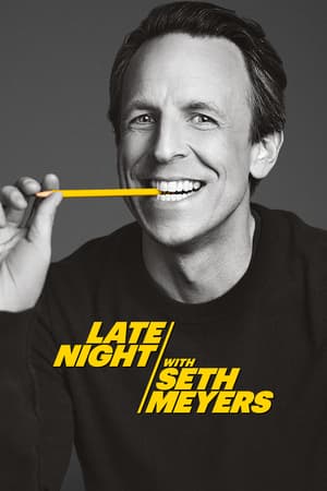 Late Night With Seth Meyers poster art