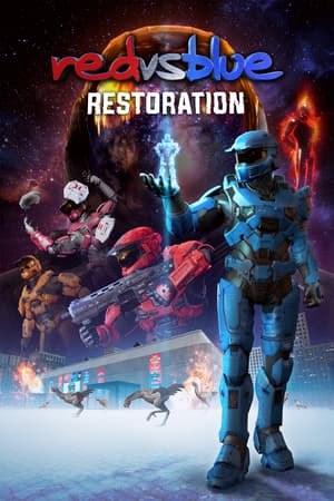 Red vs. Blue: Restoration poster art