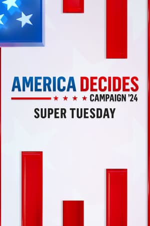 CBS News: America Decides: Super Tuesday poster art