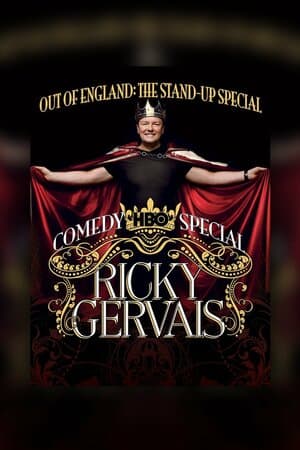 Ricky Gervais: Out of England - The Stand-Up Special poster art