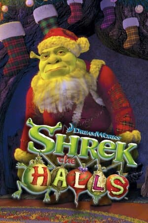 Shrek the Halls poster art