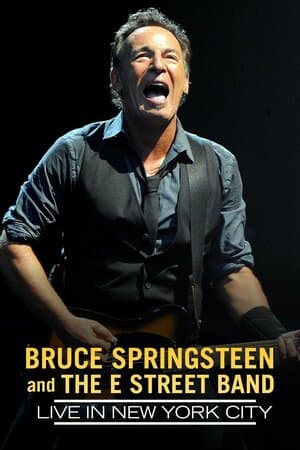 Bruce Springsteen and the E Street Band: Live in New York City poster art