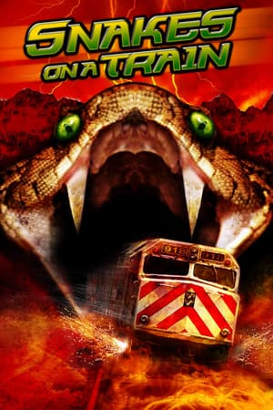 Snakes on a Train poster art