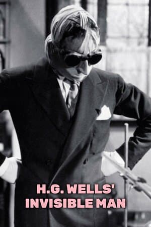 H.G. Wells' Invisible Man poster art