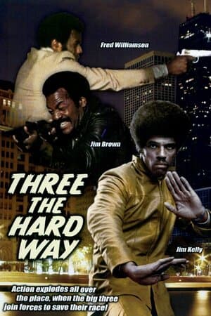 Three the Hard Way poster art