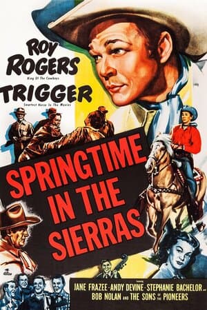 Springtime in the Sierras poster art