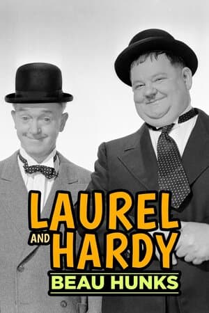 Laurel and Hardy: Beau Hunks poster art