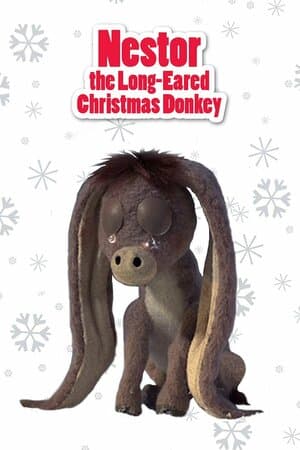 Nestor, the Long-Eared Christmas Donkey poster art