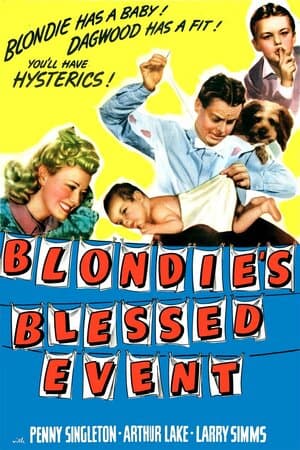 Blondie's Blessed Event poster art