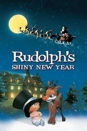Rudolph's Shiny New Year poster art