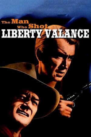 The Man Who Shot Liberty Valance poster art