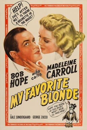 My Favorite Blonde poster art