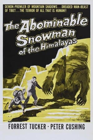 The Abominable Snowman of the Himalayas poster art