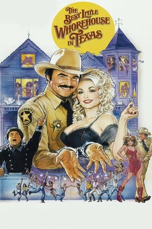 The Best Little Whorehouse in Texas poster art