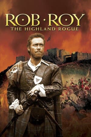 Rob Roy, the Highland Rogue poster art