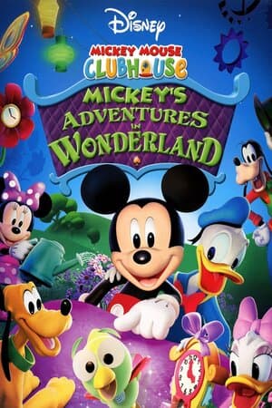 Mickey's Adventures in Wonderland poster art