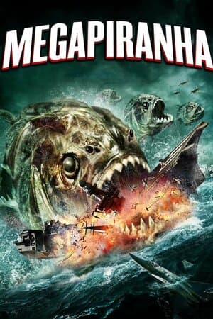 Mega Piranha poster art