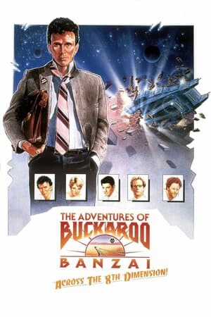 The Adventures of Buckaroo Banzai Across the Eighth Dimension poster art