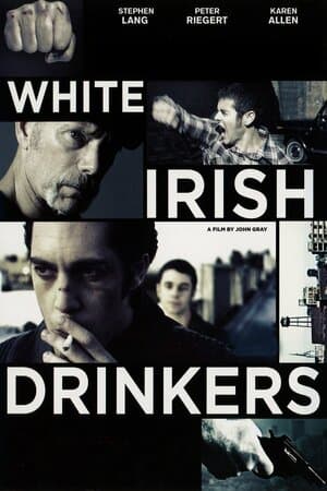 White Irish Drinkers poster art