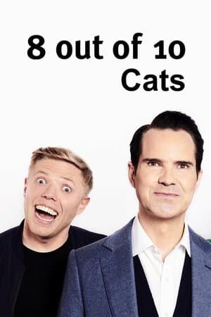 8 Out of 10 Cats poster art