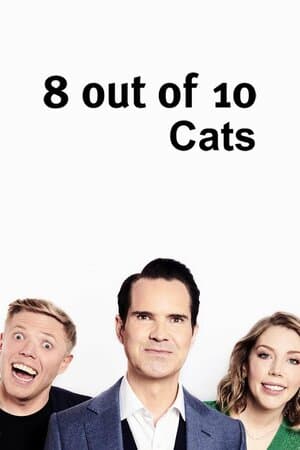 8 Out of 10 Cats poster art