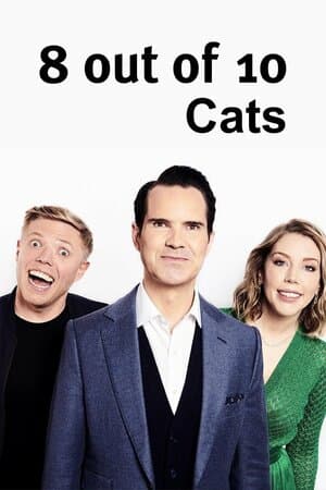 8 Out of 10 Cats poster art