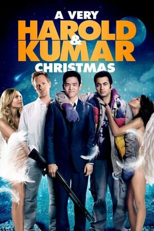 A Very Harold & Kumar Christmas poster art