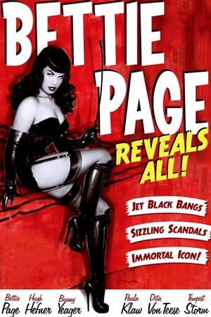 Bettie Page Reveals All poster art