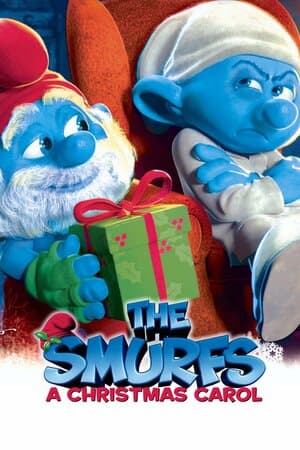 The Smurfs: A Christmas Carol poster art