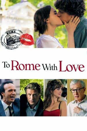 To Rome With Love poster art