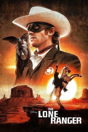 The Lone Ranger poster art