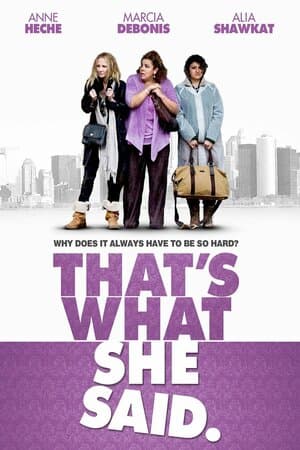 That's What She Said poster art