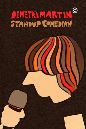 Demetri Martin. Standup Comedian. poster art