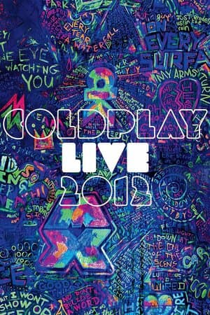 Coldplay Live 2012 poster art