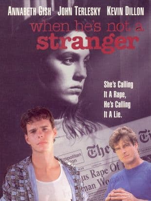When He's Not a Stranger poster art
