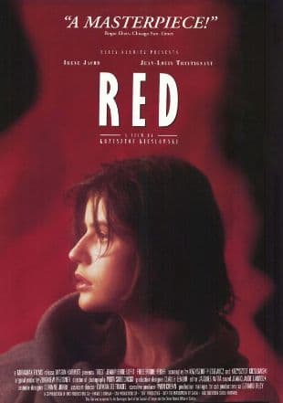 Three Colours: Red poster art