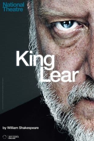 National Theatre Live: King Lear poster art