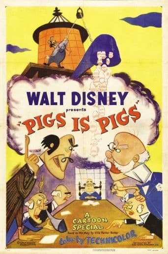 Pigs Is Pigs poster art