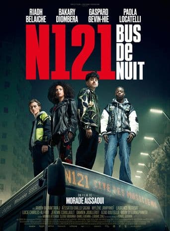 N121 Bus de nuit poster art