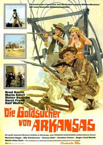 Die Goldsucher von Arkansas poster art