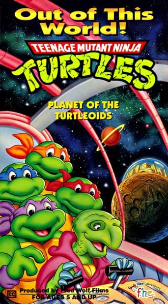 Teenage Mutant Ninja Turtles: Planet of the Turtleoids poster art