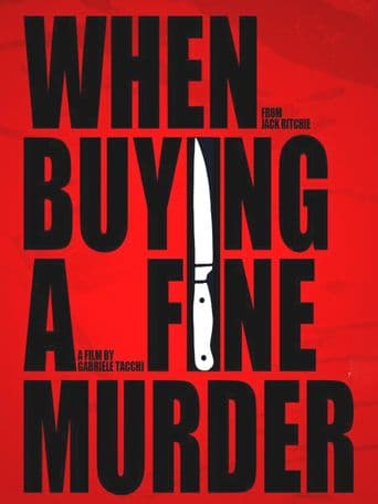When Buying a Fine Murder poster art
