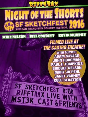 RiffTrax Live: Night of the Shorts IV - SF Sketchfest 2016 poster art